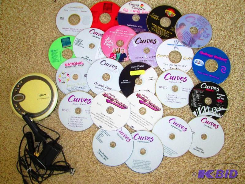 Lot of assorted Curves DVD and CDs...