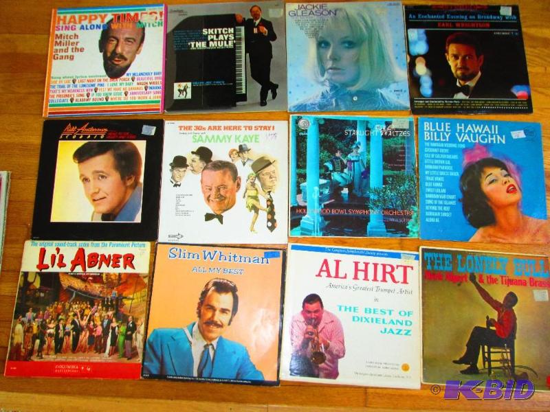 Lot of vinyl records, all good condition...