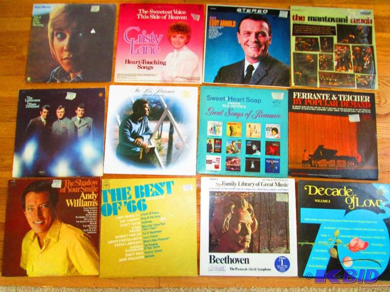 Lot of vinyl records, all good condition...