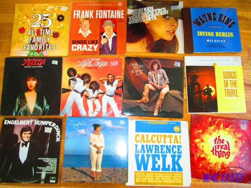 Lot of vinyl records, all good condition...