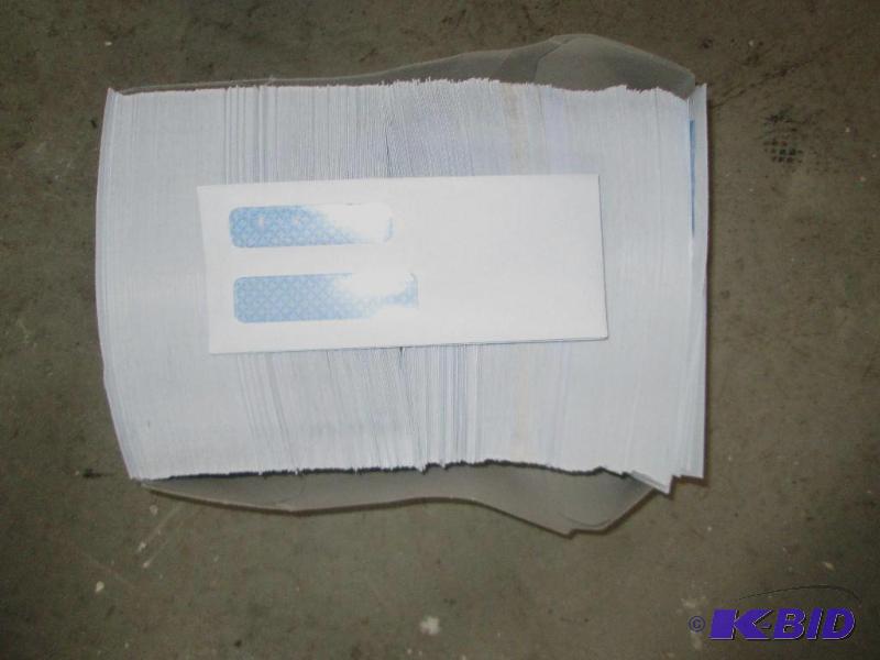 Large box of 2 window envelopes...