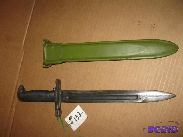 lot 132 image: Military knifedagger,...