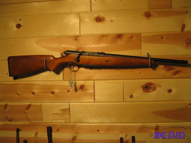 lot 17 image: Hawthorne Model M149 bolt action shotgun, Cal...