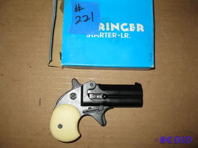 lot 221 image: 6 mm derringer starter pistol...