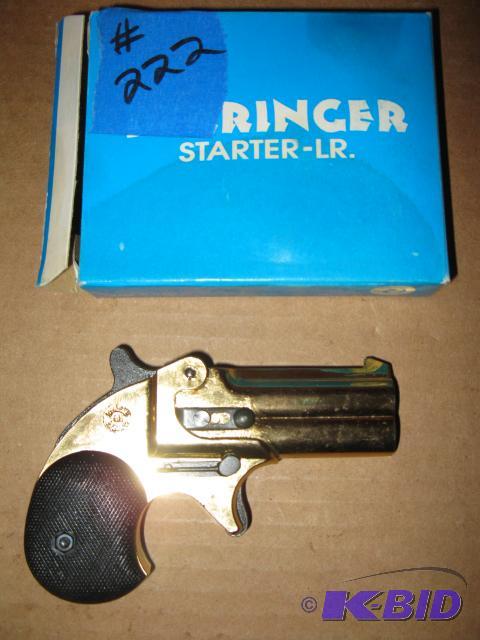 lot 222 image: 6 mm derringer starter pistol...