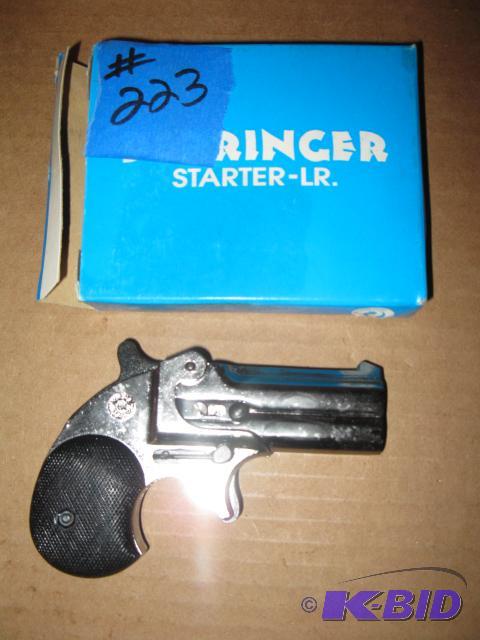 lot 223 image: 6 mm derringer starter pistol...