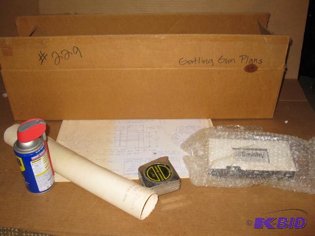 lot 229 image: Gatling gun plans and instructions, accuracy ...