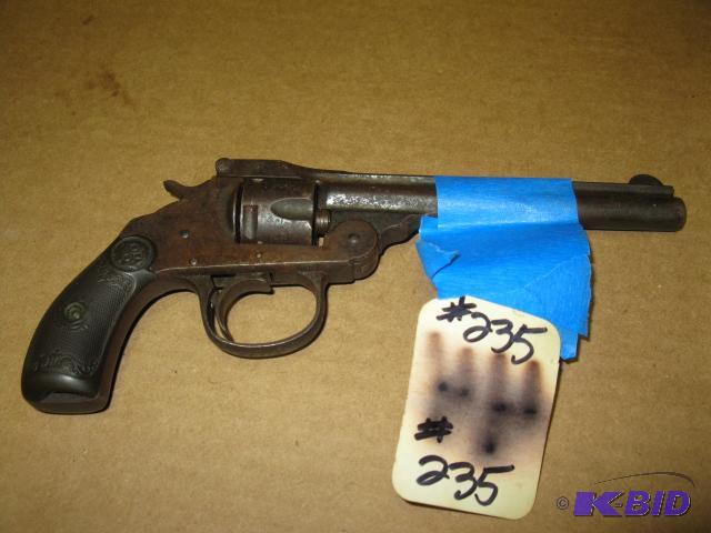 lot 235 image: Iver Johnson 5 shot revolver Caliber .32 SN...