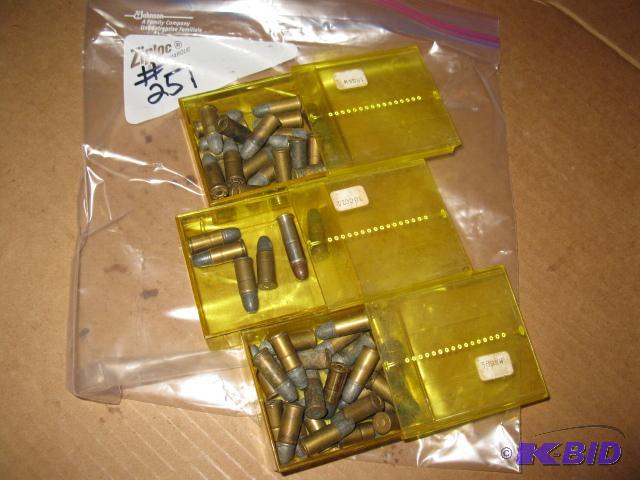 lot 251 image: Approx 50 rounds of .38...