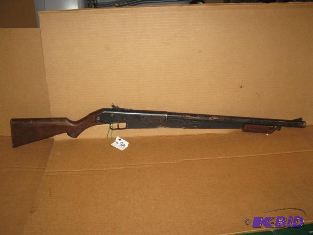 lot 33 image: Daisy Model No 25 BB gun, plastic stock, No. ...