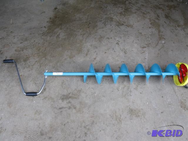 lot 81 image: Nils USA 8 inch high velocity hand auger, cut...