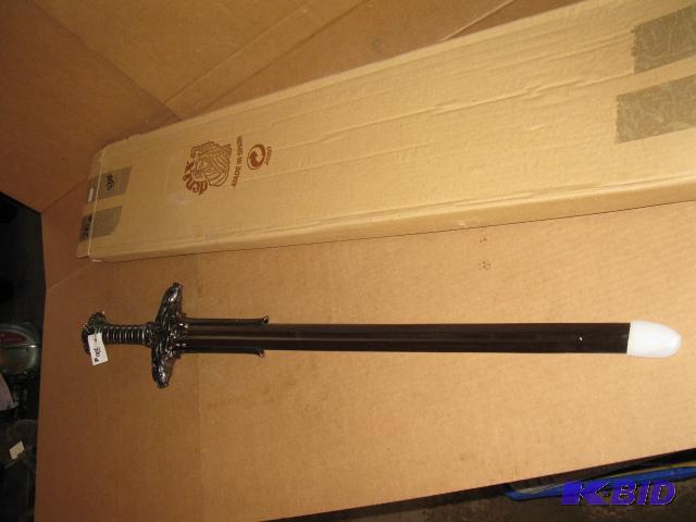 lot 98 image: Sword, 41 inches, new in box, replica...