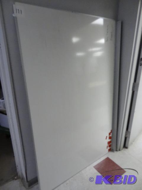 lot 111 image: 72 X 48 White Board...