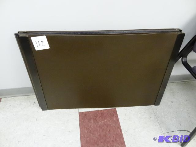 lot 112 image: Weighted Desk Top Protectors. 38 X 24. Qty 9...