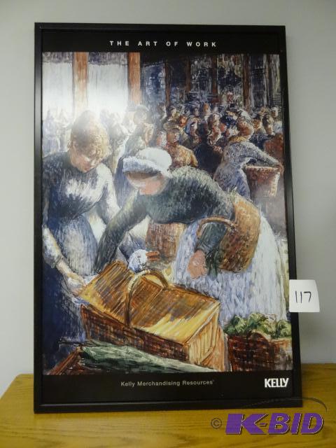 lot 117 image: 25 X 37 Poster Frames Qty 2...