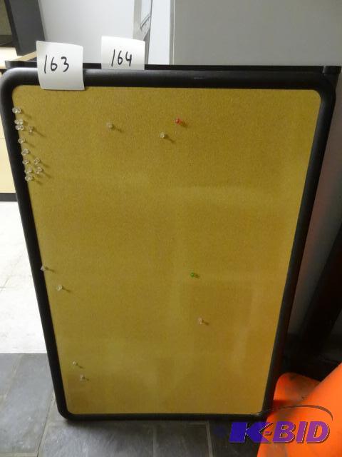lot 163 image: 36 X 24 Cork Board...