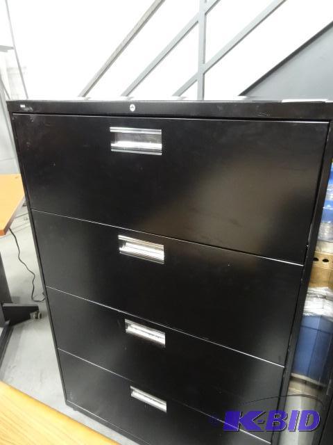 lot 207 image: 36" Metal 4 Drawer Lateral File...