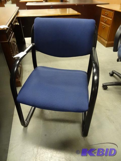 lot 215 image: Metal Framed Side Chair...
