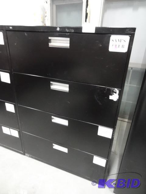 lot 229 image: 36" Metal 4 Drawer Lateral File...