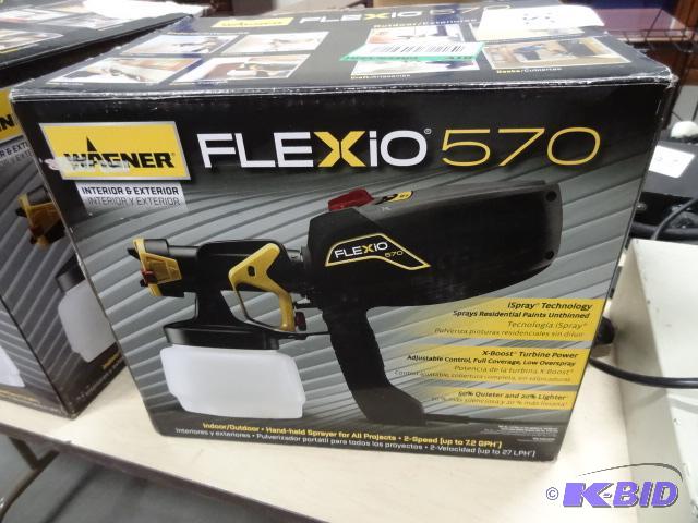 lot 252 image: Wagner Flexio 570 Paint Gun...