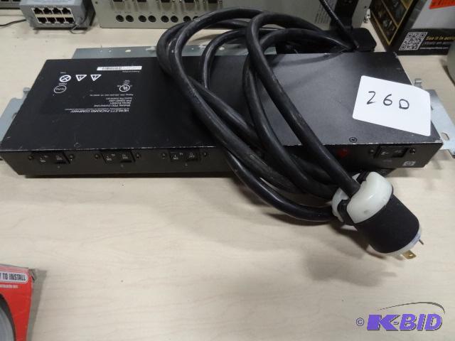 lot 260 image: HP Modular PDV Control Unit. Series EO4501...