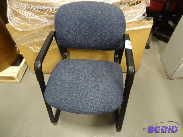 lot 264 image: Metal Framed Side Chair...