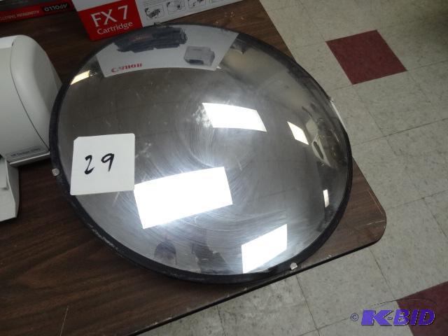 lot 29 image: 18" Security Mirror...