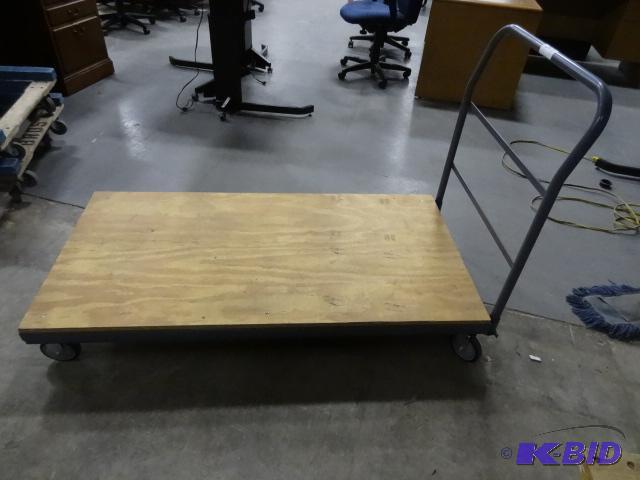 lot 301 image: 60 X 30 Jamco Heavy Duty Cart. 4 Wheel...