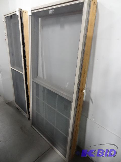 lot 324 image: 36 X 73 Window. Glass Slides up and down...