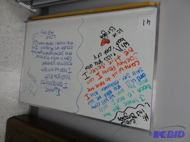 lot 41 image: 36 X 24 White Board...