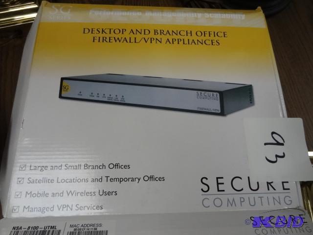 lot 93 image: Secure Computing Desktop and Branch Office Fi...
