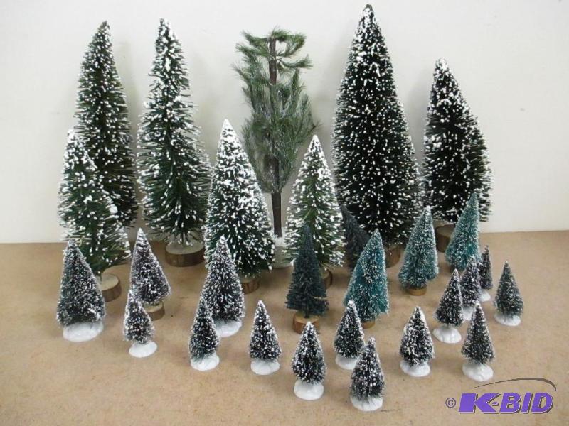 Snow Village Trees