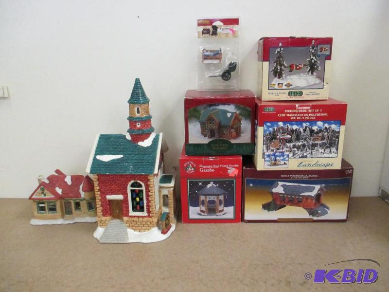 Christmas Village Buildings