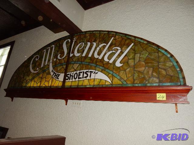 CM Stendal, &quotSHOEIST&quot Stained glass...