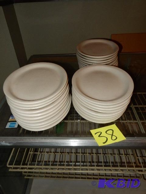 27 White glass platters.. 11 12 in x 9 in. &...