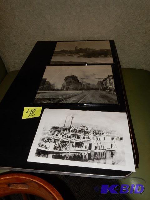 3 Nostalgic Pictures.. Riverboat, Downtown st...