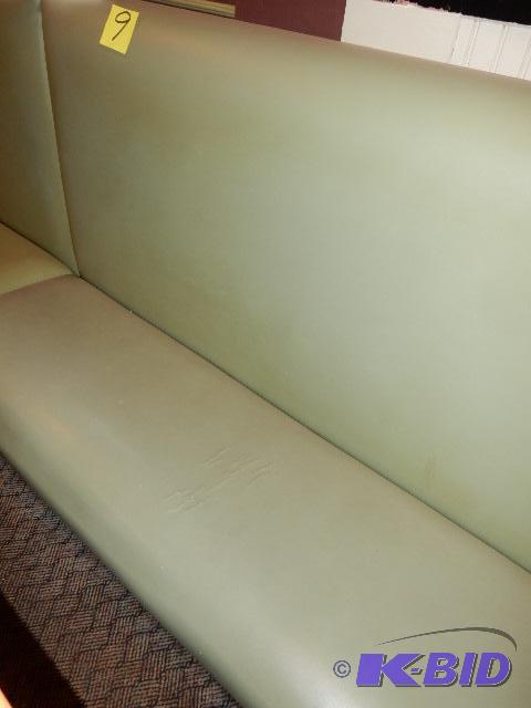 Retro, Ice Cream shop type booth BENCH sectio...