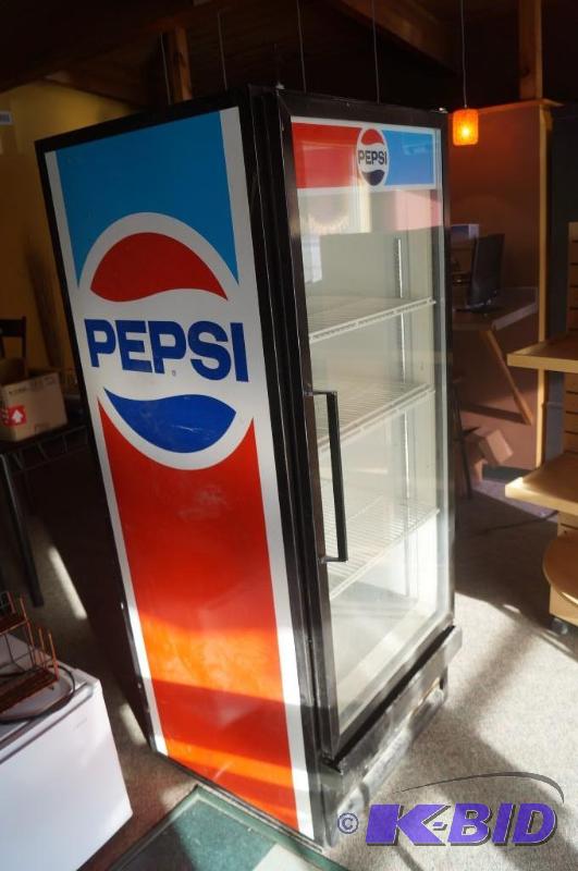 Pepsi display cooler