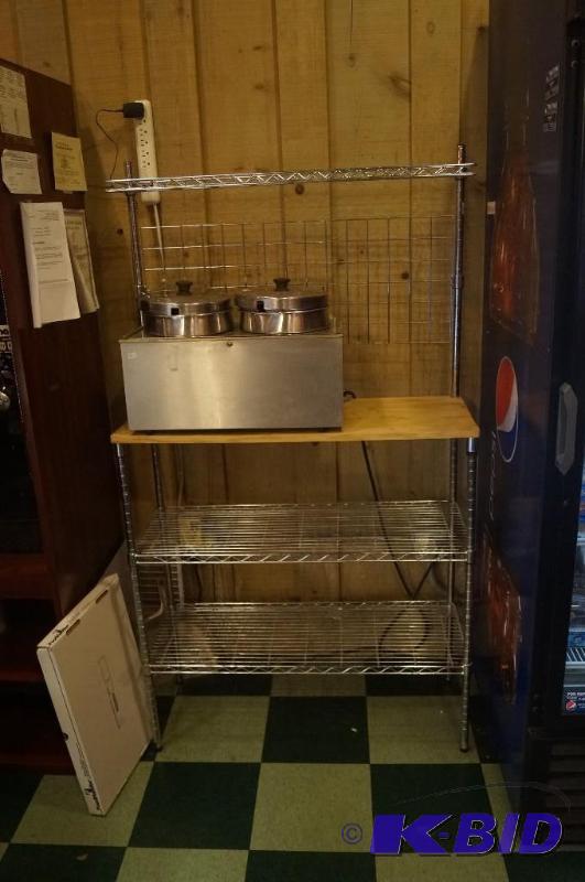 wire storage shelf