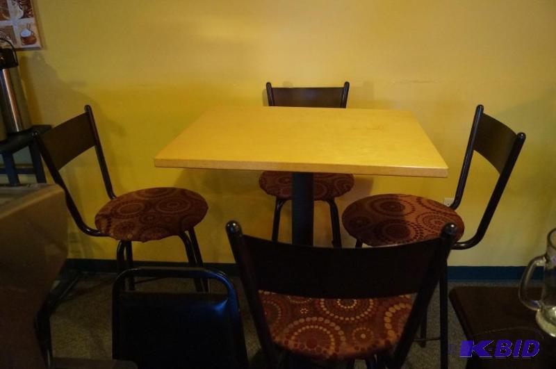 Table and chairs