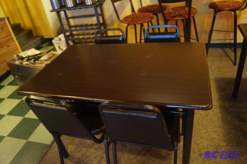 Table and chairs