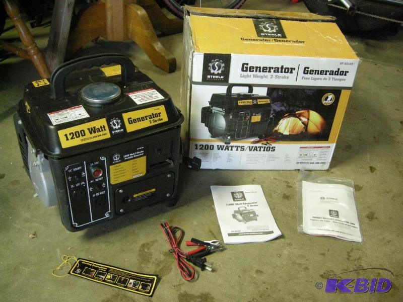 lot 24 image: Steele Generator