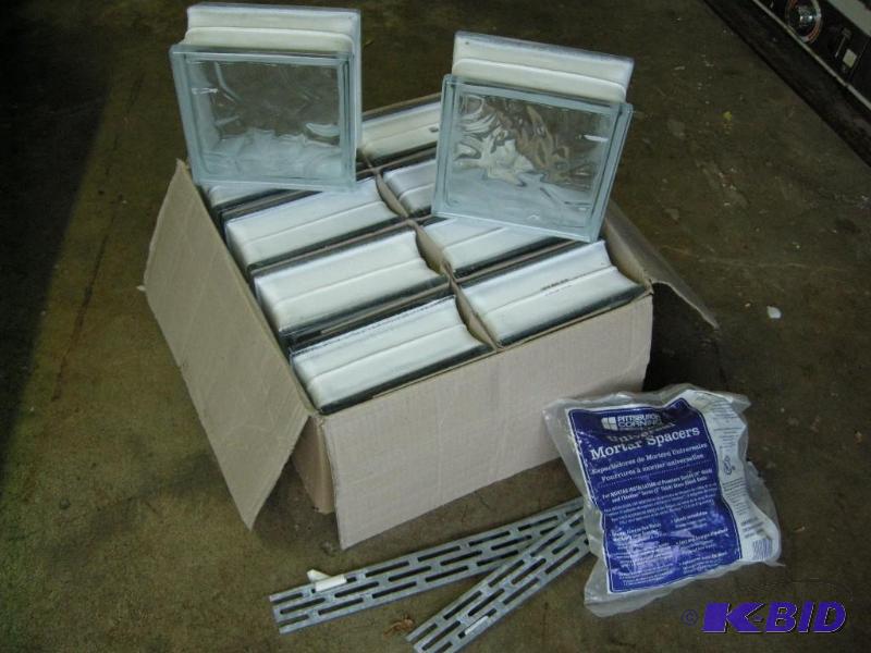 lot 29 image: Glass blocks