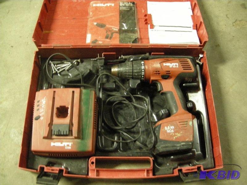 lot 53 image: Hilti cordless drill