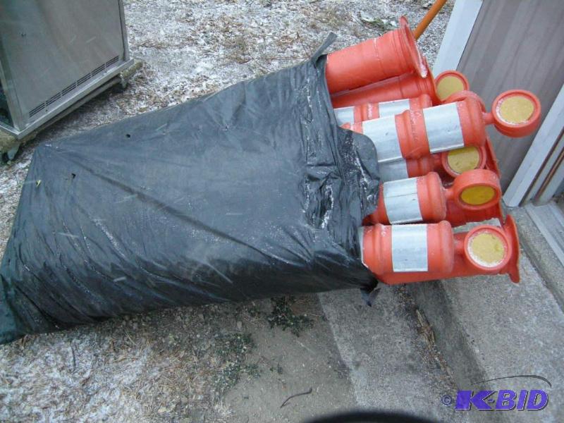 lot 54 image: Orange Marker Cones