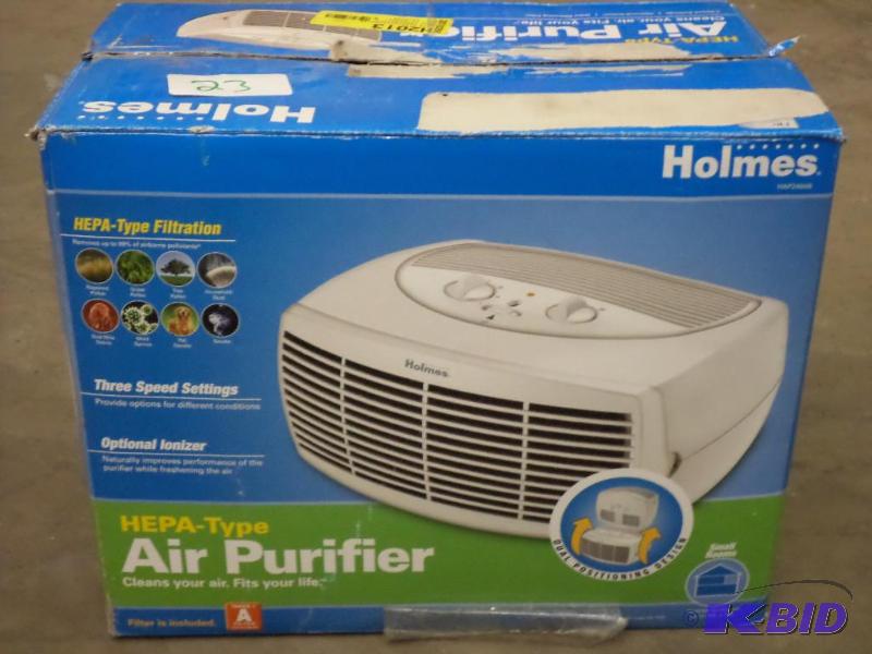 lot 23 image: Holmes Hepa-Type Air Purifier...