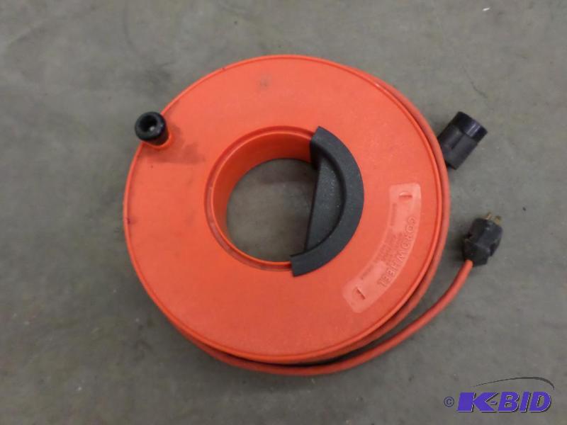 lot 24 image: Cord Reel With 100ft Electrical Cord...