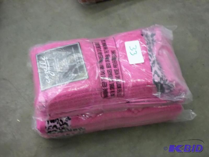 lot 33 image: New Cozelle 100% Cotton 10-Piece Washcloth Se...
