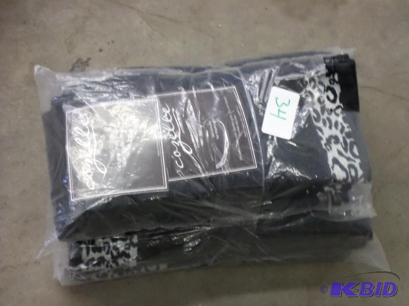 lot 34 image: New Cozelle 100% Cotton 10-Piece Washcloth Se...