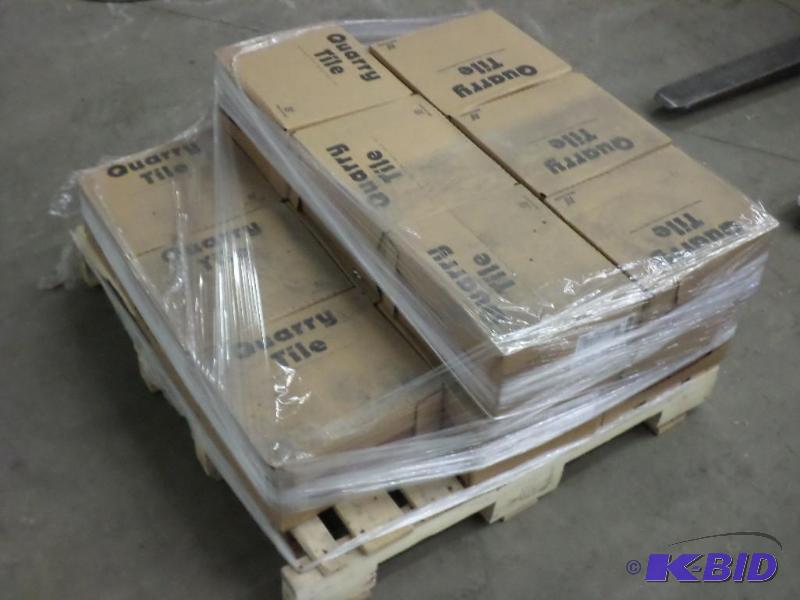 lot 41 image: (15) Boxes Of Unused Quarry Tile, 6&quotx6&q...
